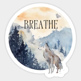 Breathe Sticker